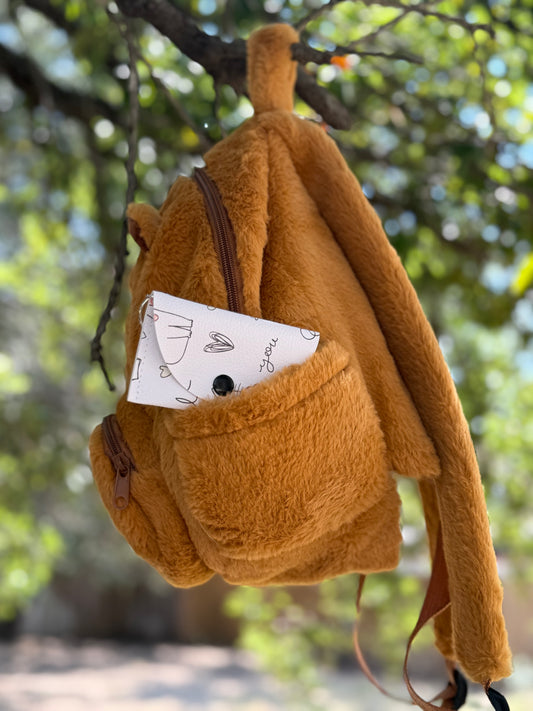 Sweet Whiskers Keychain Wallet