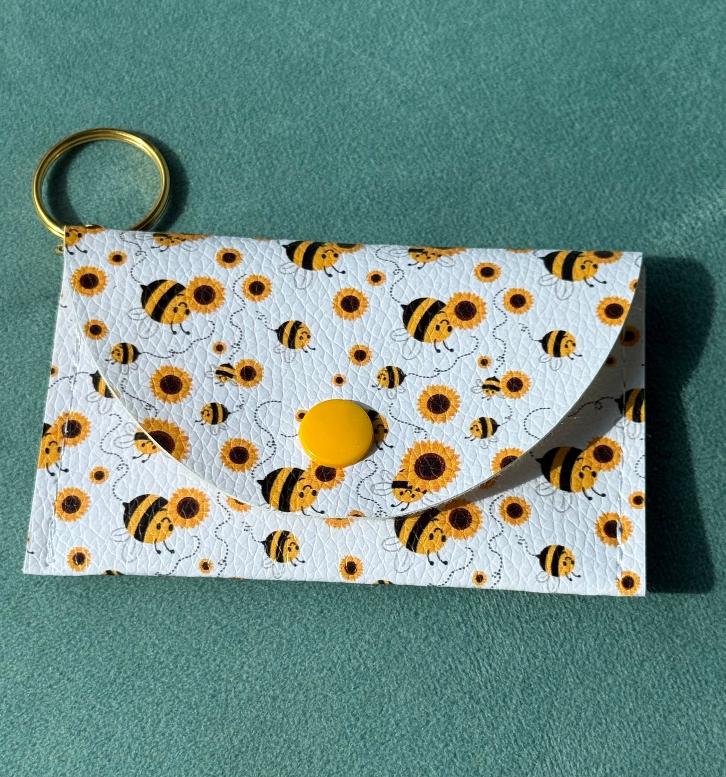 Buzz of Sunflower Keychain Wallet