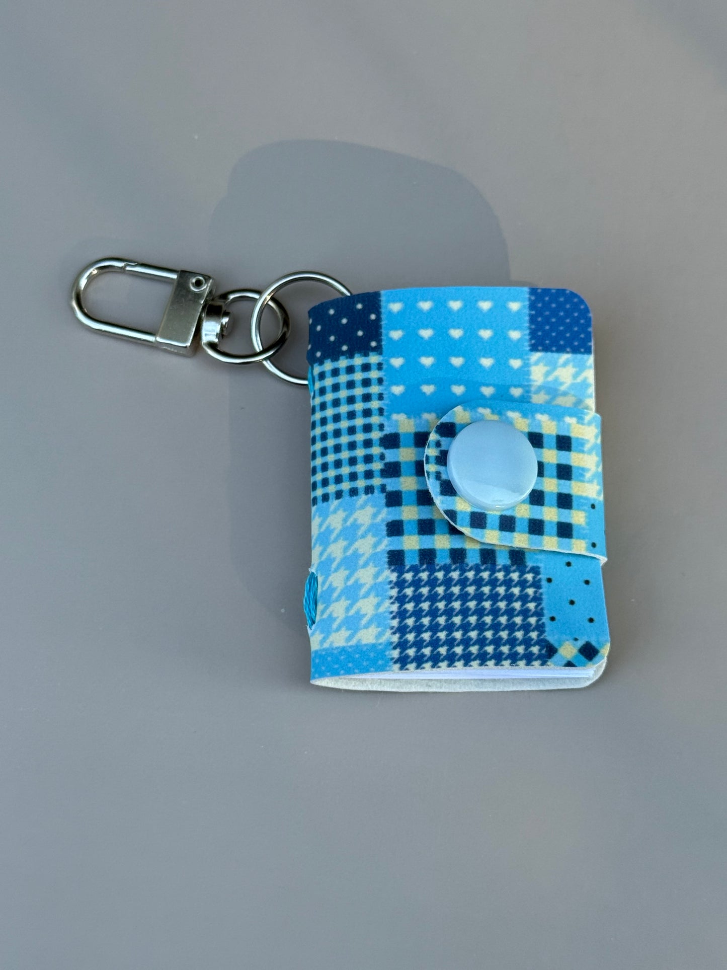Cerulean Memento Keychain Notebook
