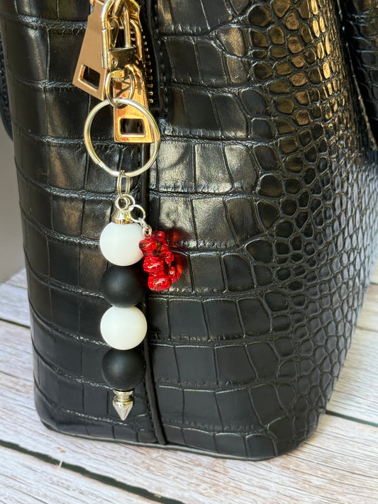 Bold Beginnings Silicone Keychain