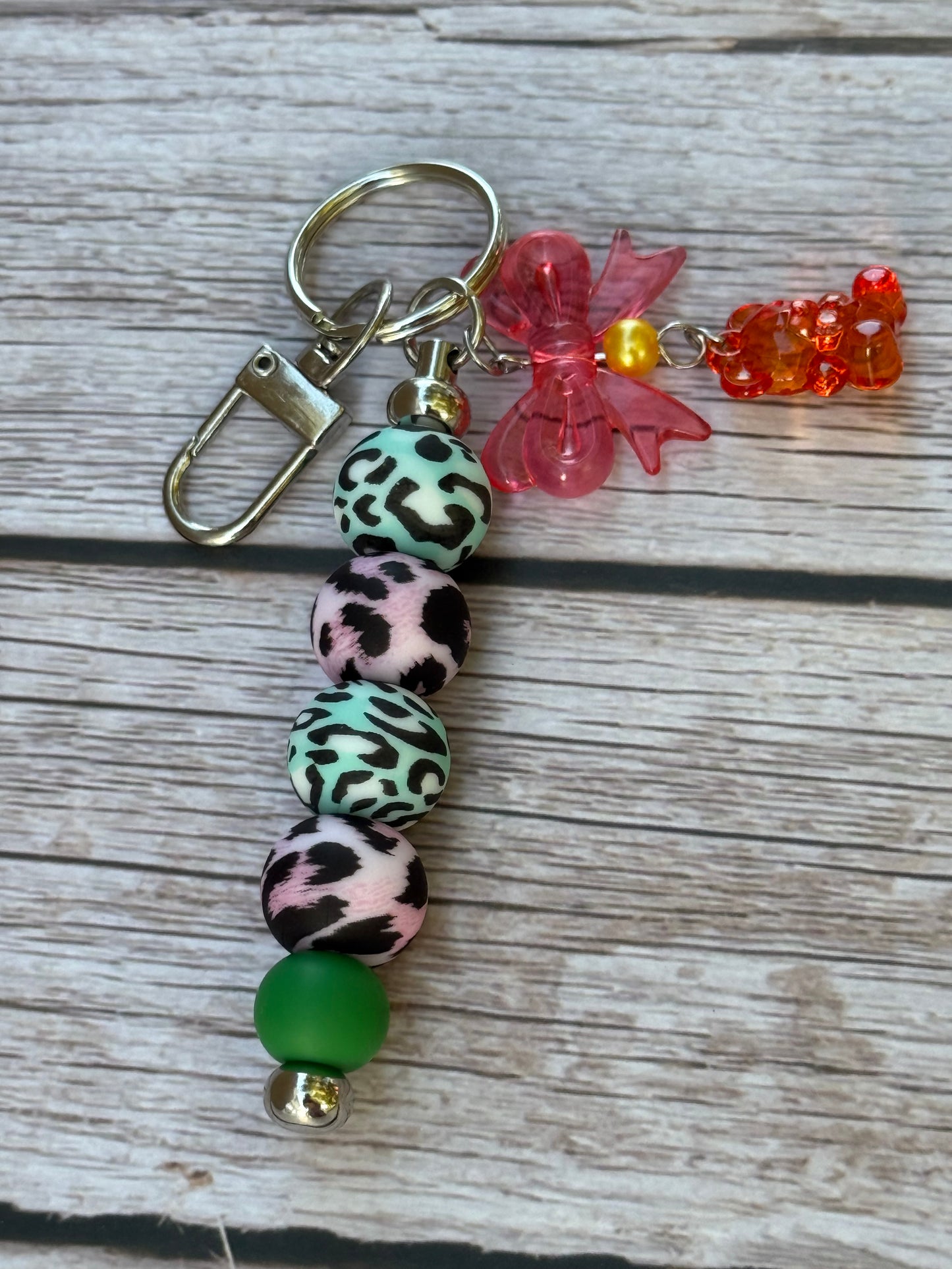 Sugarbow Safari Silicon Keychain