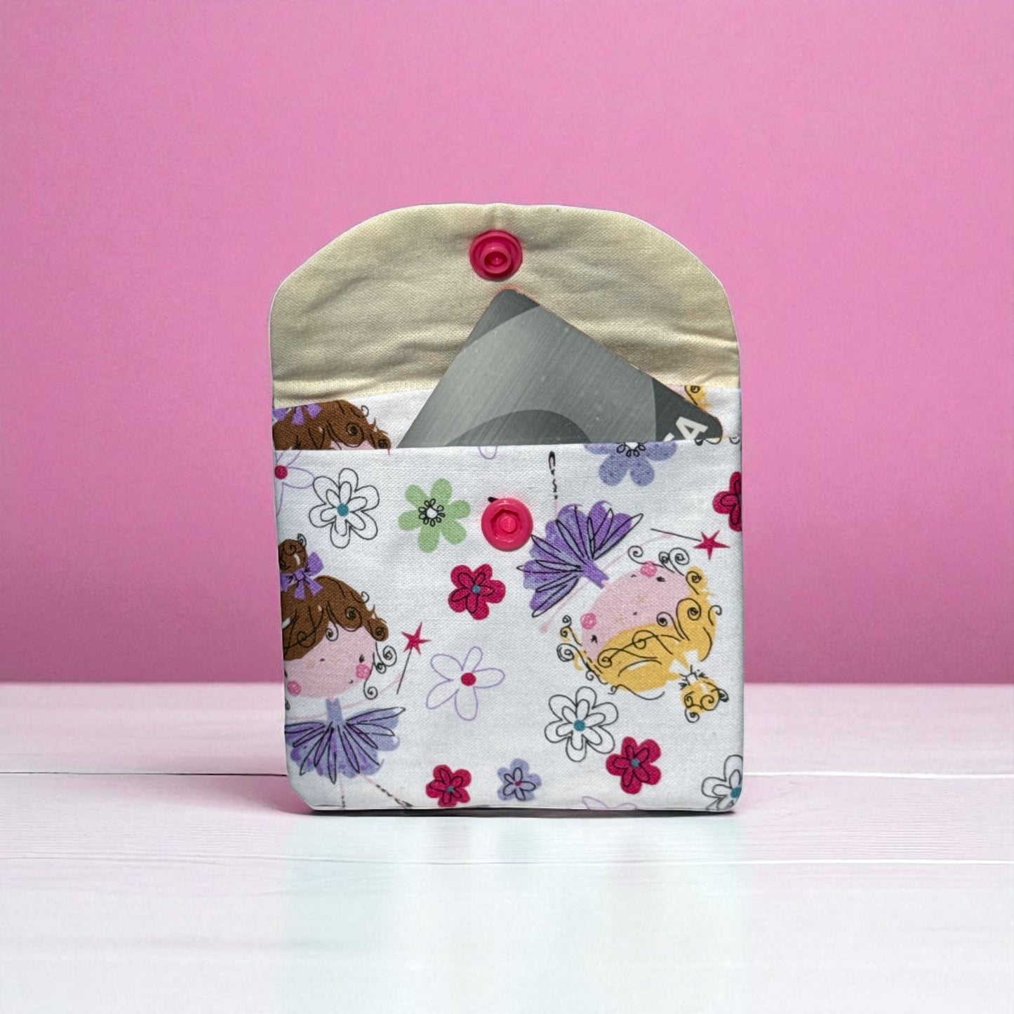 Whimsy Fairy Blossom Snap Wallet