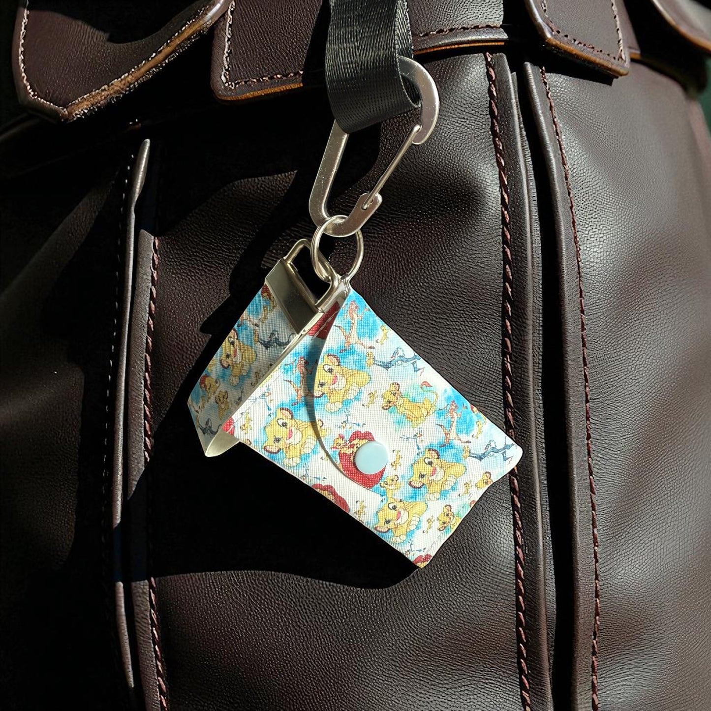 Playful Kings Keychain Wallet & Wristlet set