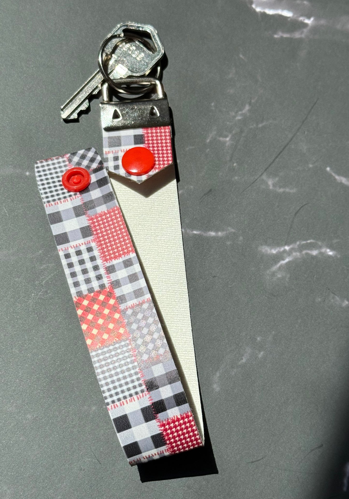 Patchwork Charm Keychain