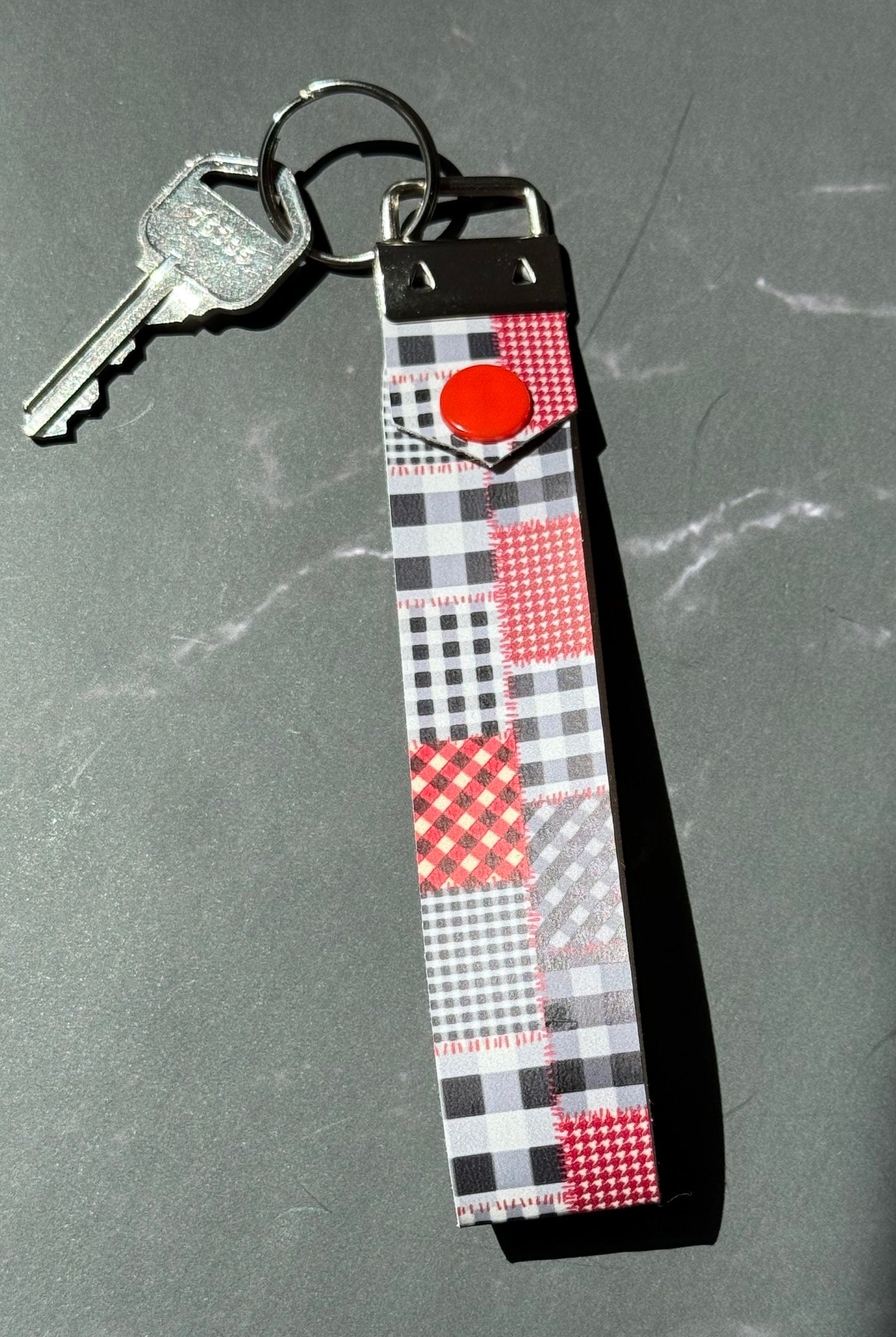 Patchwork Charm Keychain