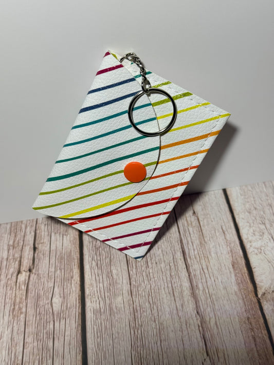 Rainbow Delight Keychain Wallet
