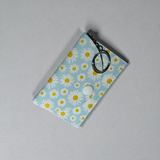 Daisy Blues Keychain Wallet