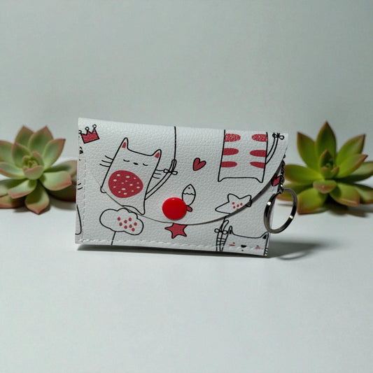 Cutie Kitty Keychain Wallet