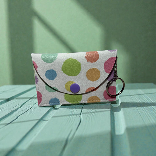 Confetti Charm Keychain Wallet