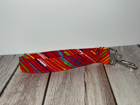Red Flash Wristlet Strap
