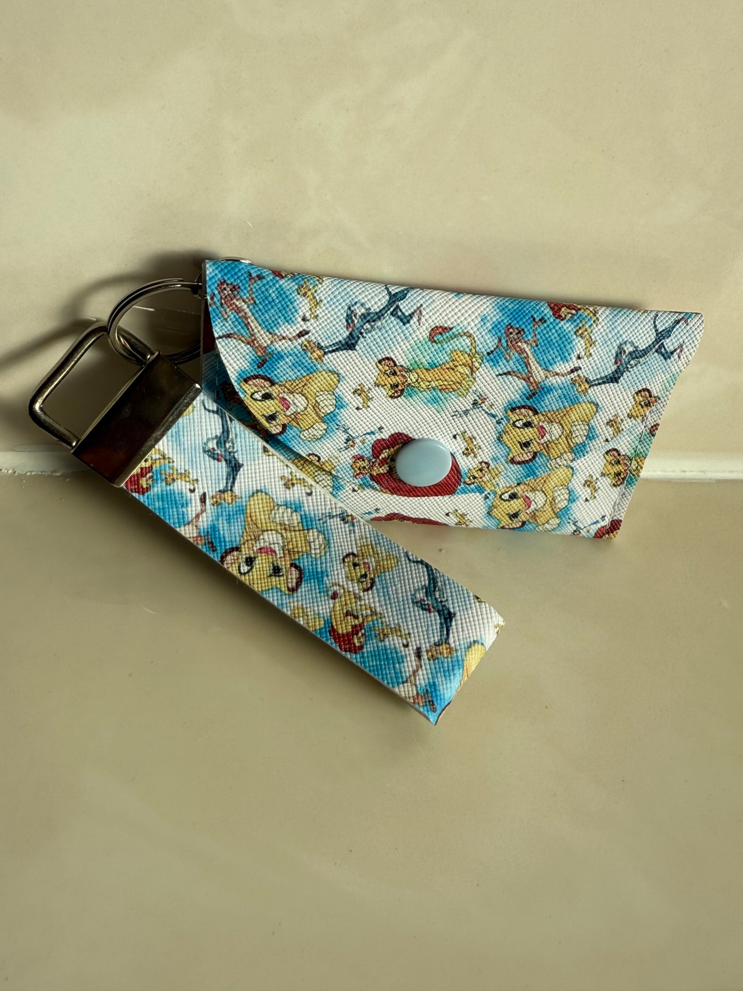 Playful Kings Keychain Wallet & Wristlet set