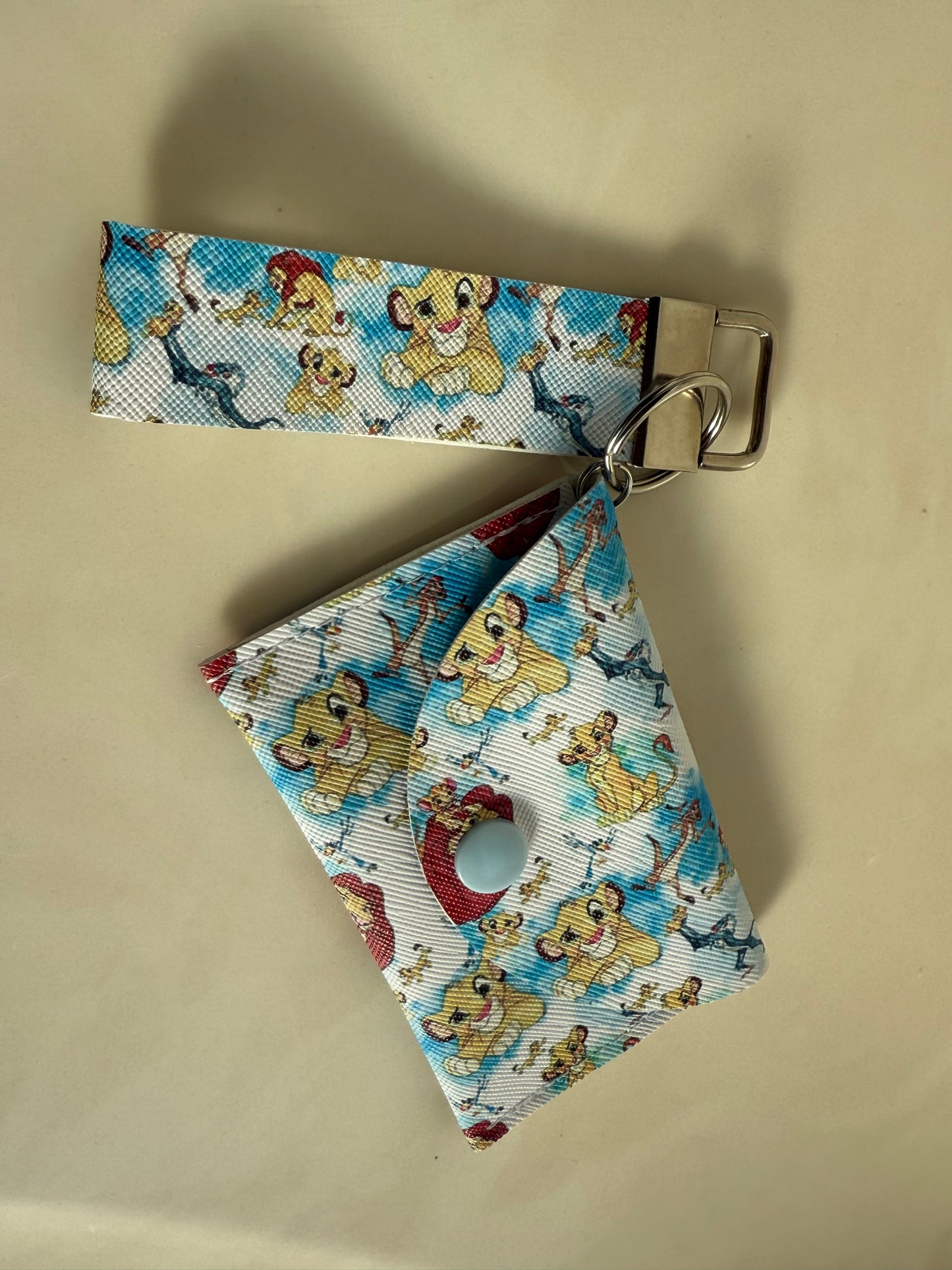 Playful Kings Keychain Wallet & Wristlet set