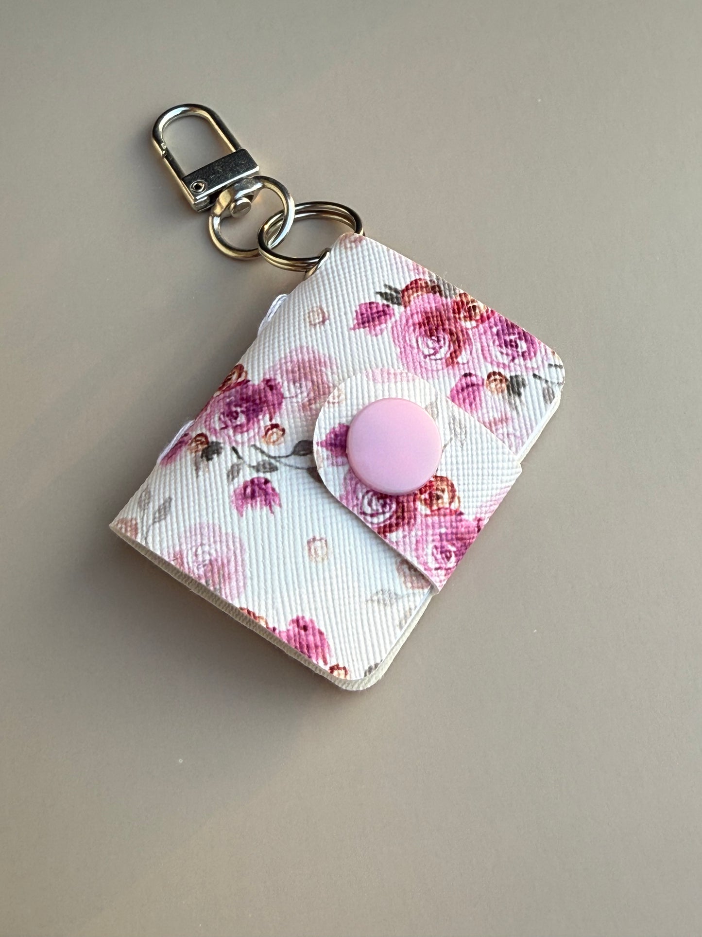 Rose Whispers Keychain Notebook