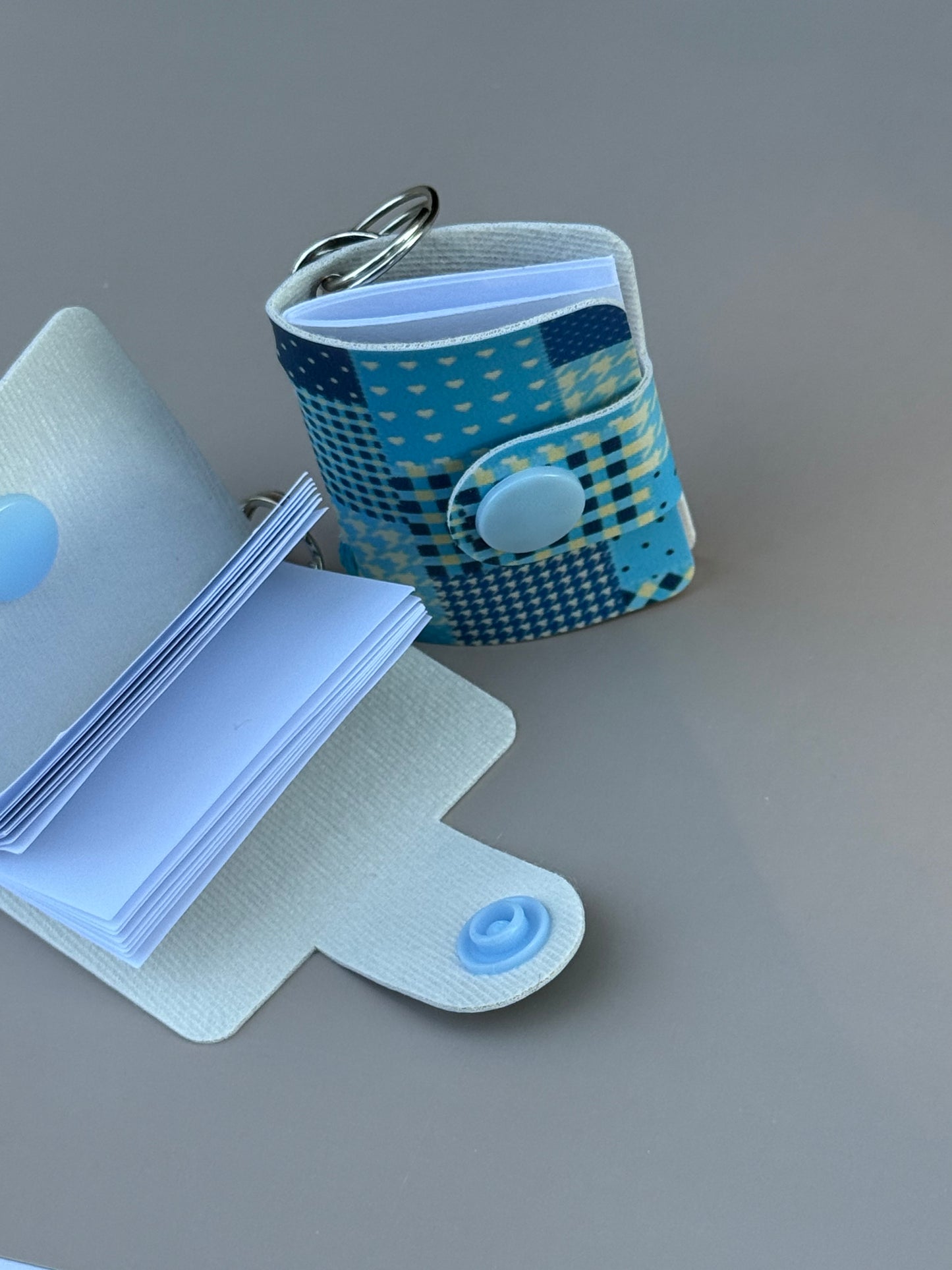 Cerulean Memento Keychain Notebook