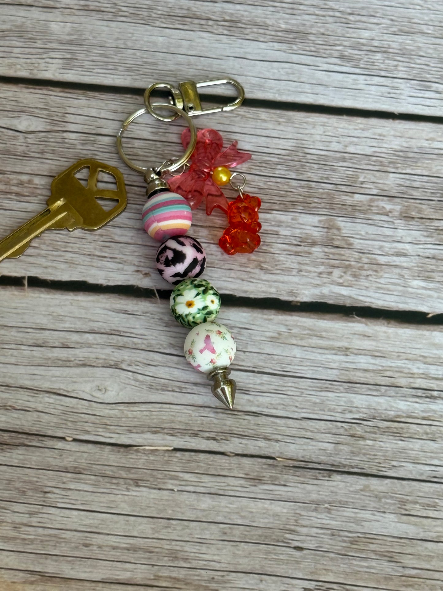 Sunset Whimsy Silicone Keychain