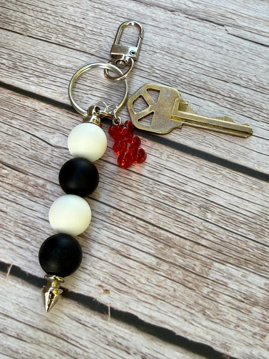 Bold Beginnings Silicone Keychain