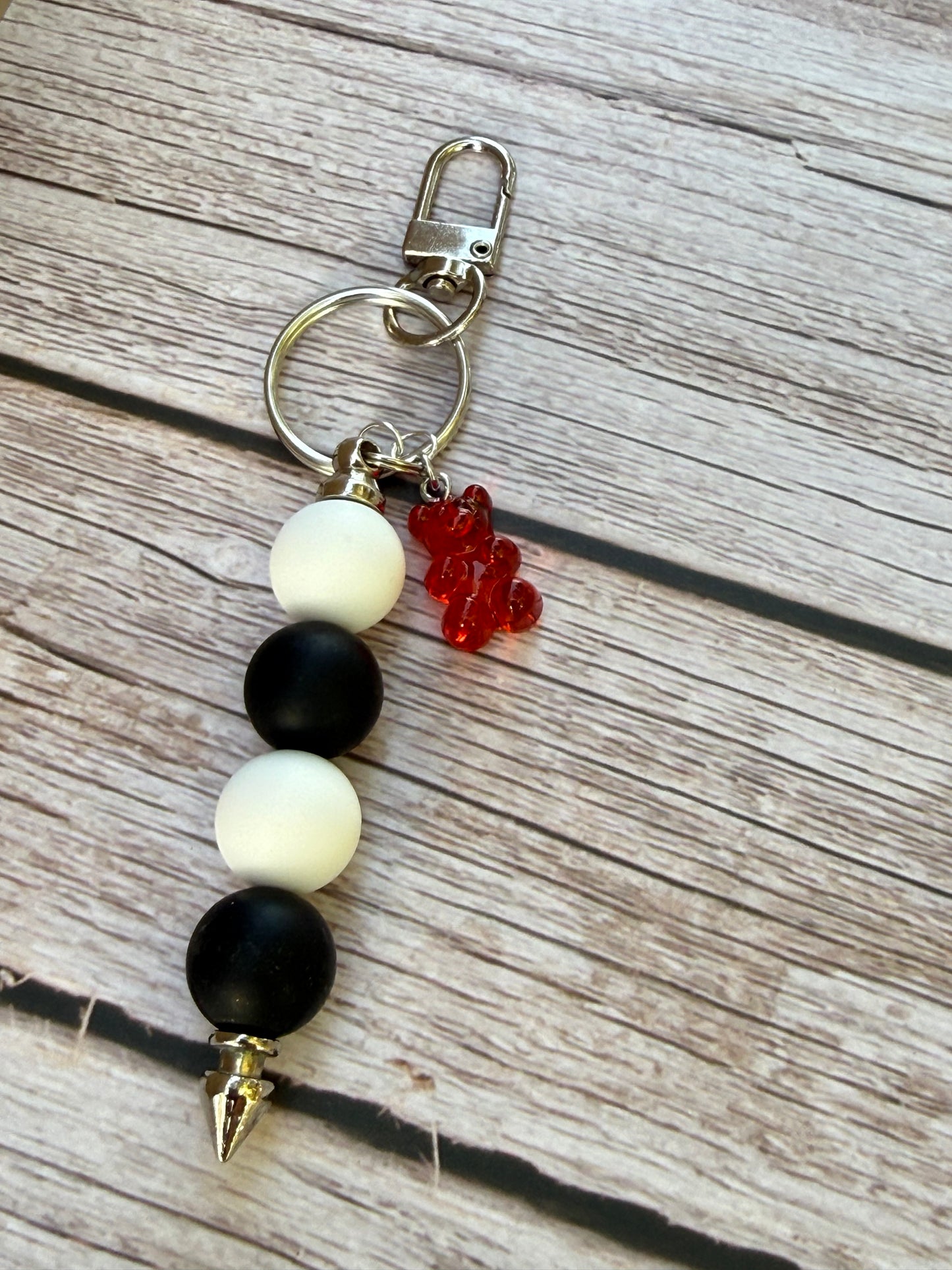 Bold Beginnings Silicone Keychain