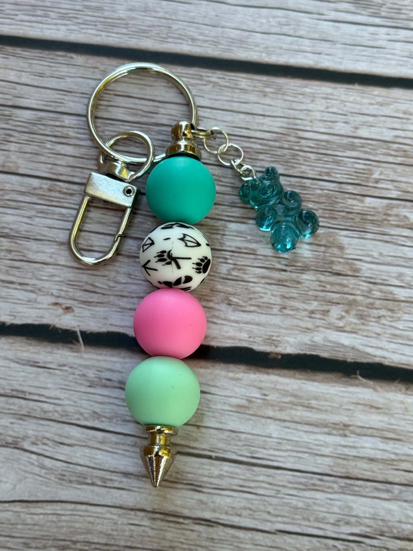 Twinkle Trail Silicone Keychain