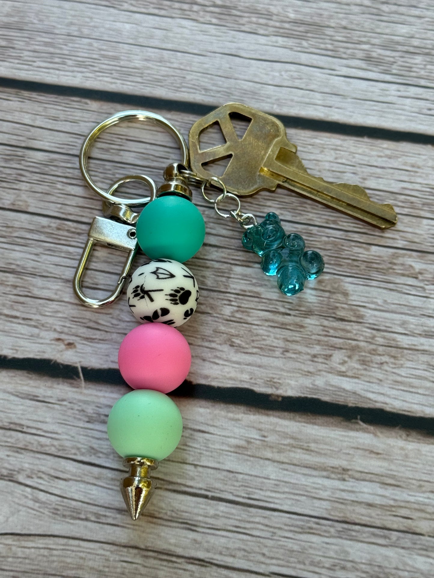 Twinkle Trail Silicone Keychain
