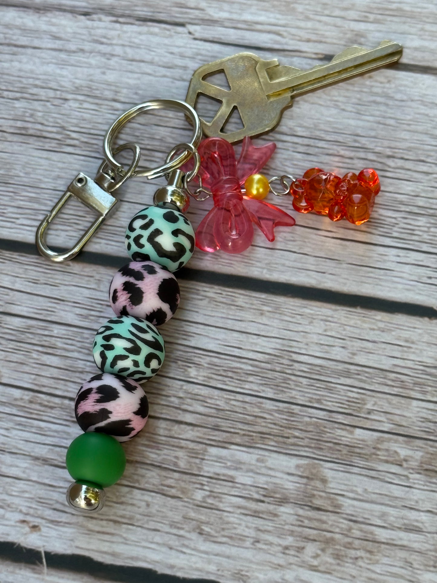 Sugarbow Safari Silicon Keychain