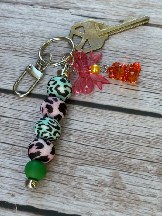 Sugarbow Safari Silicon Keychain