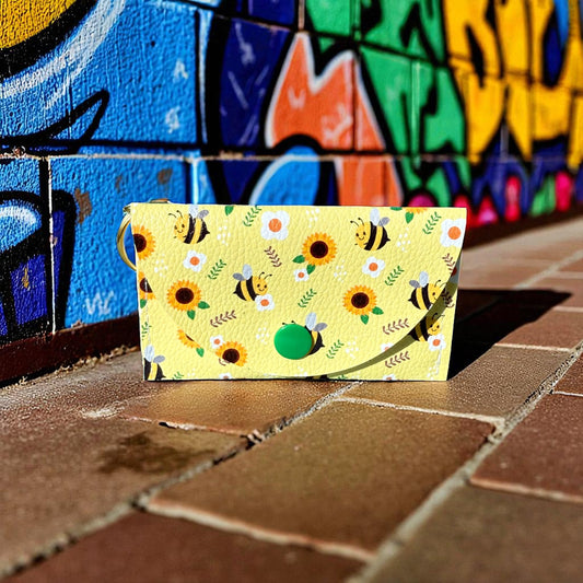 Buzz and Bloom Keychain Wallet