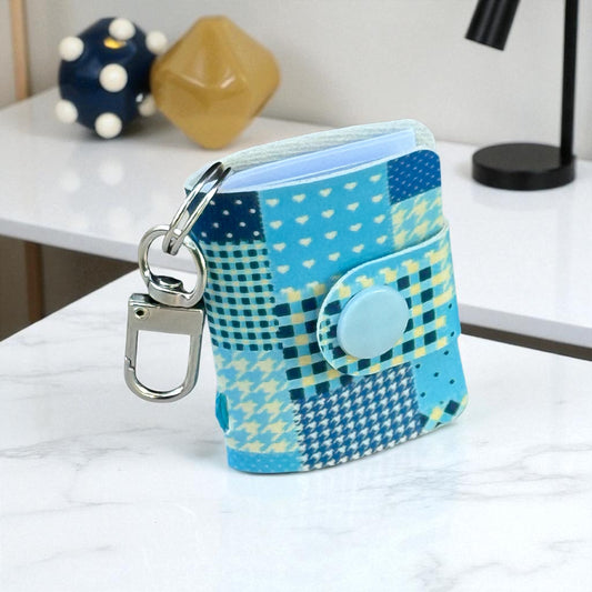 Cerulean Memento Keychain Notebook