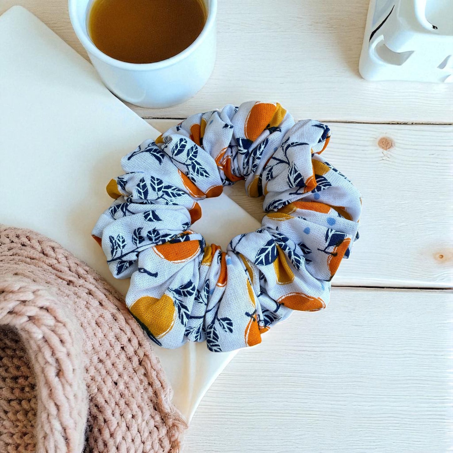 Sun-Kissed Orchard Full scrunchies