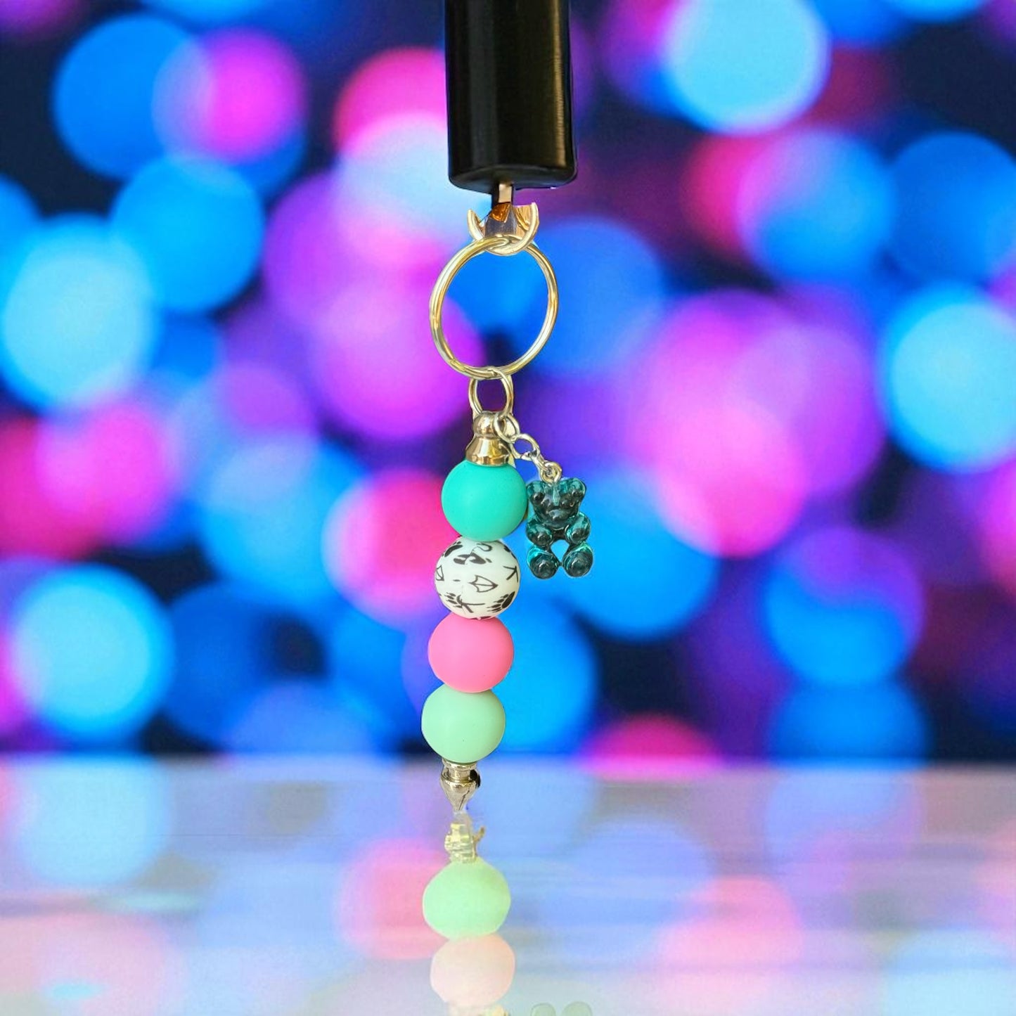 Twinkle Trail Silicone Keychain