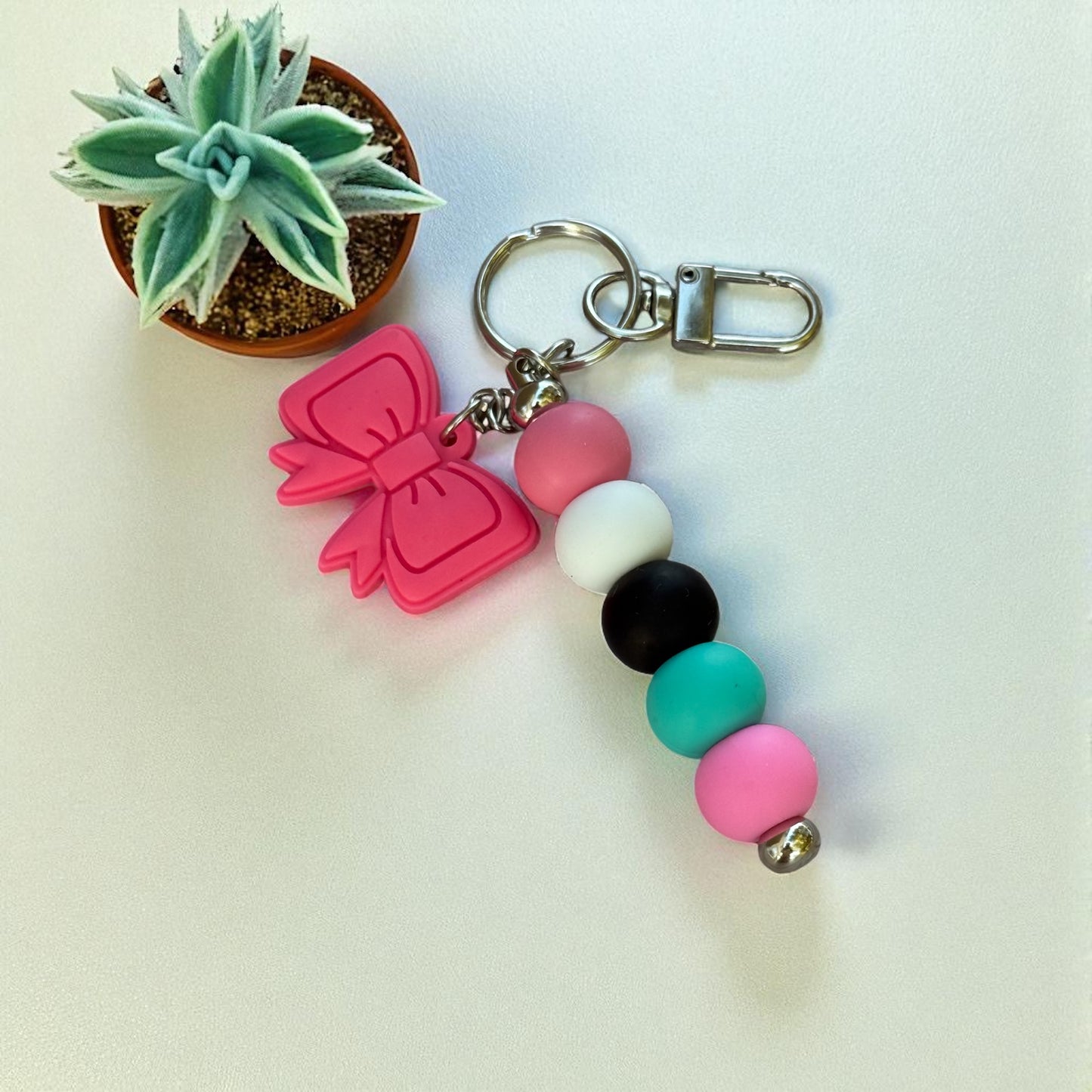 Bubble Belle silicone Keychain