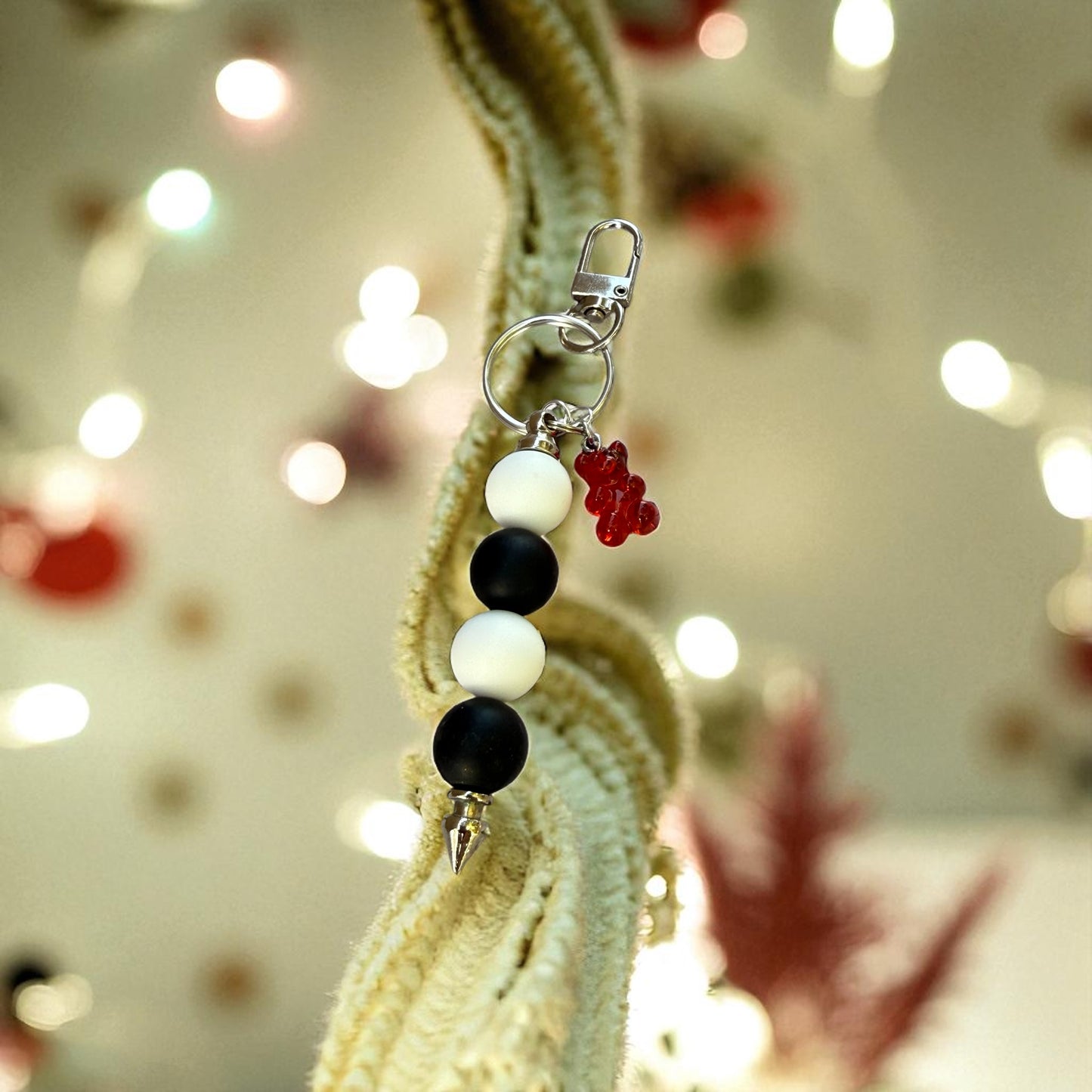 Bold Beginnings Silicone Keychain