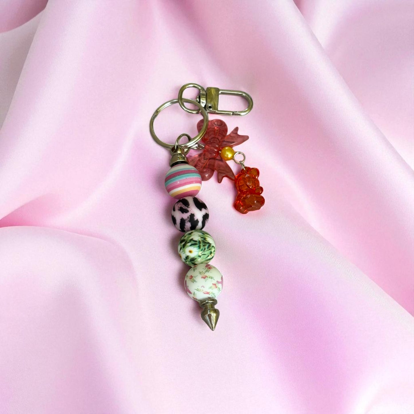 Sunset Whimsy Silicone Keychain