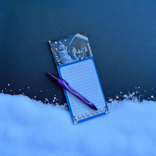 Frosty Cheer Holiday Notepad